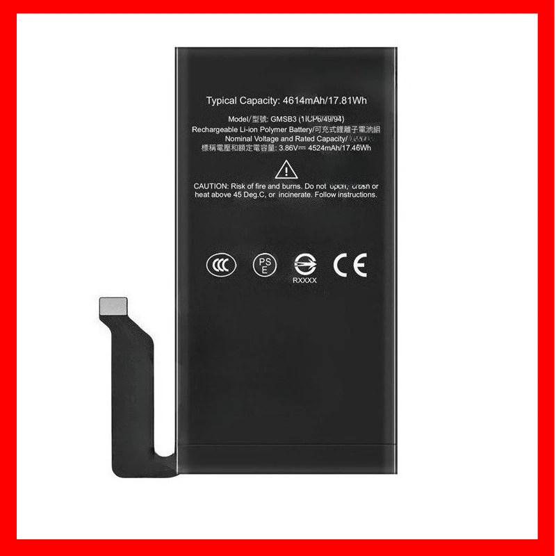 

High Quality GMSB3 Battery for Google Pixel 6 Safe Charging No Memory Effect Reliable Power Supply for Long Time Daily Use