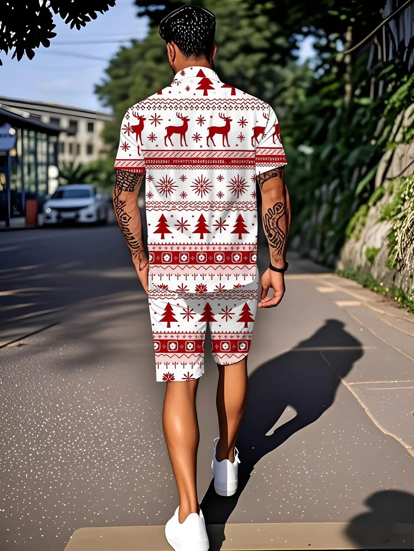 

Men's Shirt Sets 2026 Spring/Summer clothing set Y2k tracksuits Graphic men's Tracksuit set jogging suit 3D Printed jogging set