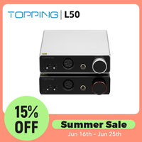 TOPPING L50 NFCA Headphone Amplifier SE+BAL Input 6.35mm/XLR Output Hi-Res Audio The Best Headphone Amplifier for TOPPING E50