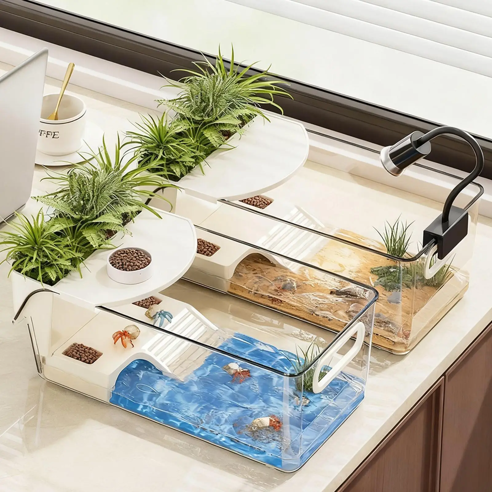 Large Multi-Function Turtle Tank 2