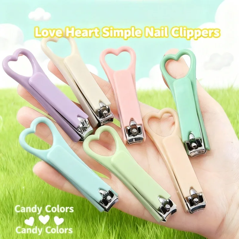 49pcs Portable Foldable Love Nail Clippers Essential Manicure & Pedicure Tools | Top Gift for Christmas Thanksgiving & New Year