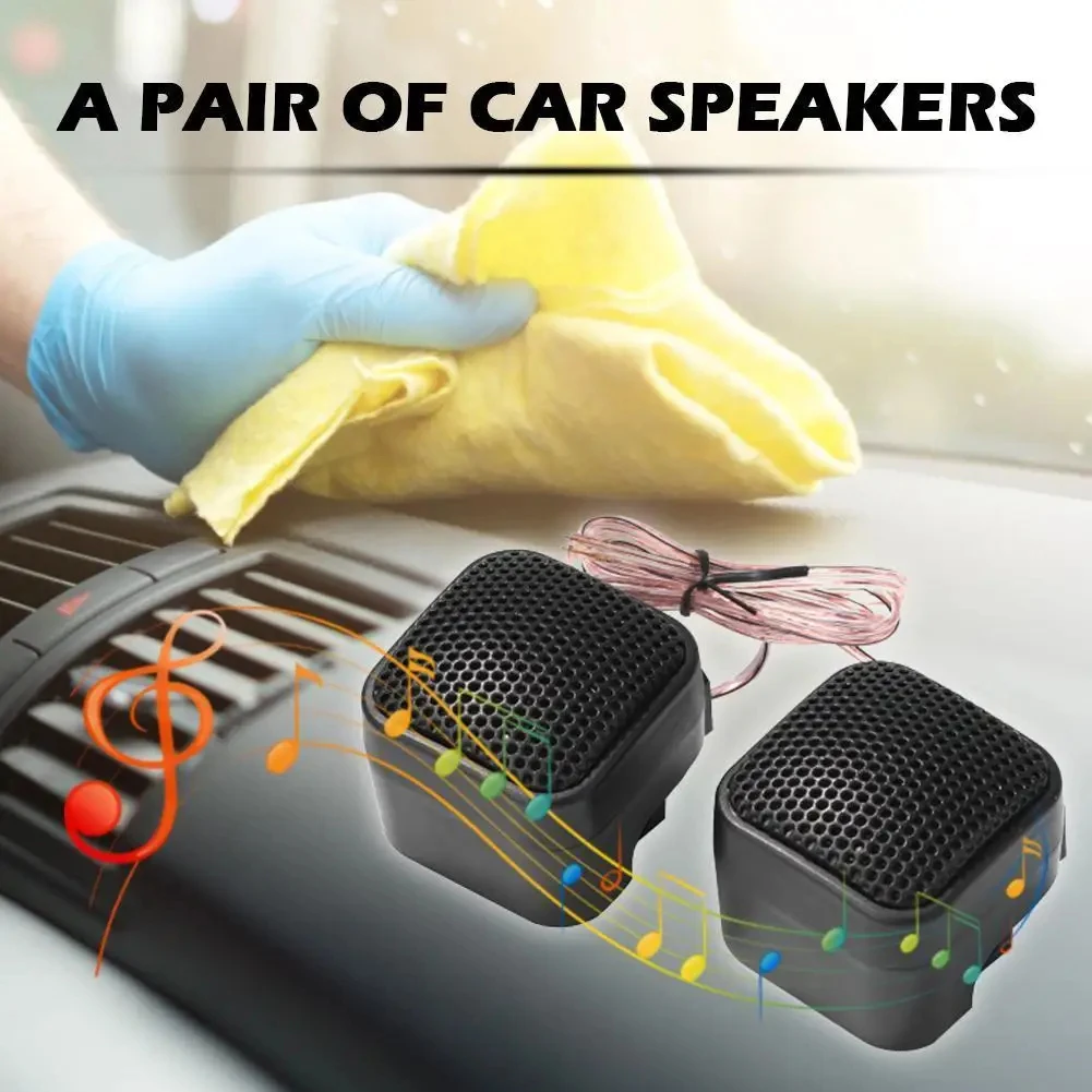 1 Pair 500W Car Speakers Car Audio Sound Power High Tweeter Dome Speaker Car Stereo Speaker Accessories