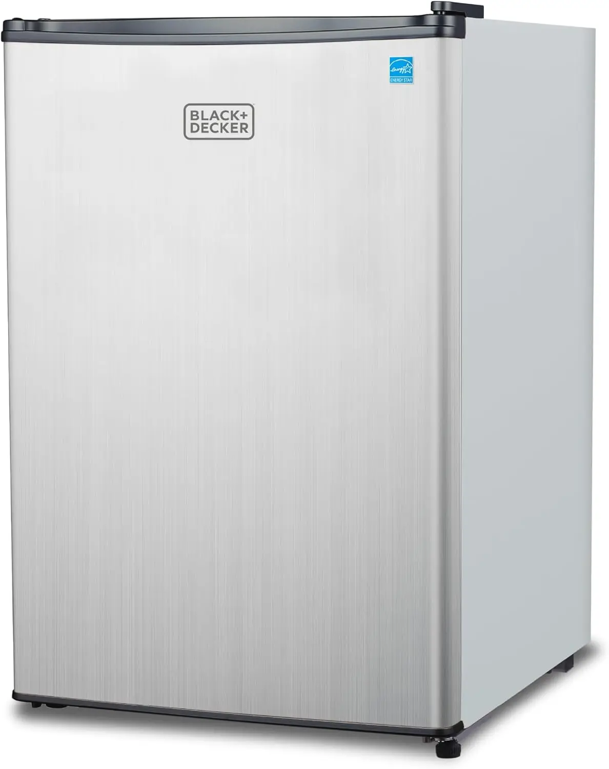 

2,5 Cu. Фут. Компактный холодильник, сертифицированный ENERGY STAR, однодверный мини-холодильник с охлаждающим отсеком для дома или общежития
