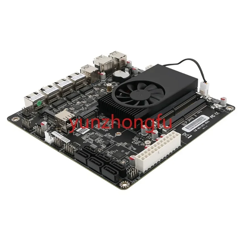 NAS Motherboard N5105/N6005 4x i226-V 2.5G Nics Dual M.2 NVMe Six SATA3.0 2*DDR4 HD-MI2.0 DP Mini ITX 17x17CM Soft Routing