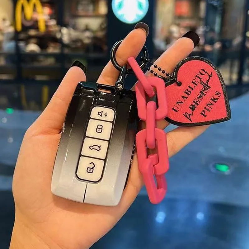Key Fob Cover for 2026 Tank 700/500/Hi4T/400/300 (New Energy), Heavy Duty Metal Protective Keybag KeyCase Shell with Keychain