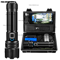 Rechargeable Flashlights High Lumens, 990,000 Lumen Brightest Led Flashlight with 5 Modes , Powerful Waterproof FlashLight