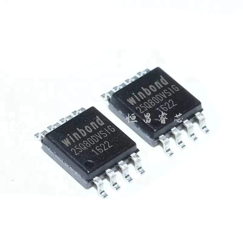 Flash W25Q80DVSIG Original 8Mbits SOP8 8M, serigrafia, 25Q80DVSIG, novo, 5pcs