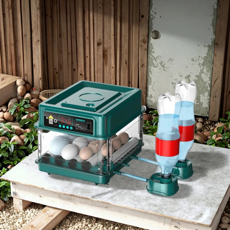 

New Adjustable 15-Egg Capacity Automatic Incubator With PP Tray Easy-To- 220V 98% Hatching Rate For Home Use Hatcheries