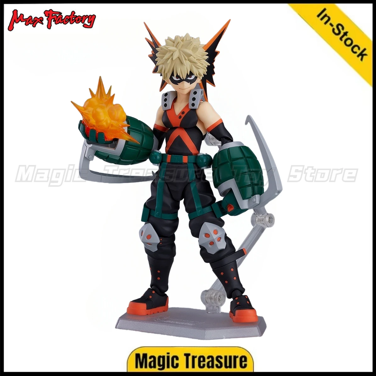 

【In Stock】 Original Max Factory TOMYTEC Figma MY HERO ACADEMIA Bakugou Katsuki Animation Ornaments Collection Gift Dolls