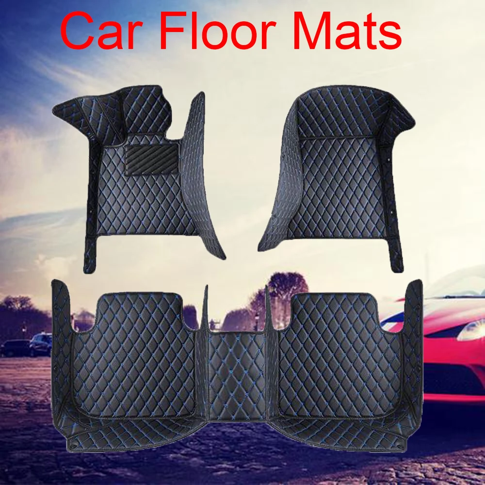 3 PCS Full Coverage Car Floor Mats for BMW 7 Series E38 E65 E66 2001-2008 I7 2023 2024 Car Accessories Holiday Gift view 4