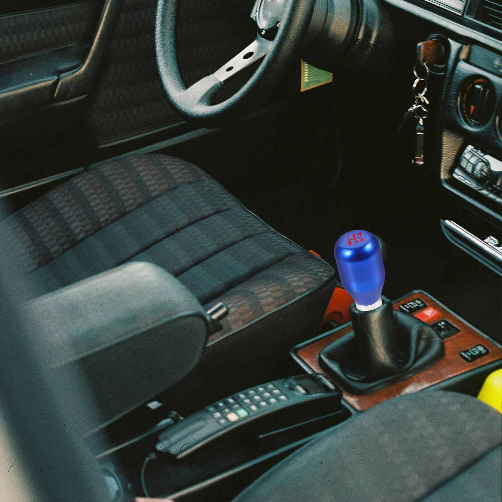 

Gear Shift Knob Replacement Aluminum Alloy Car Lever Manual Shifting Assistant Transmission Stick