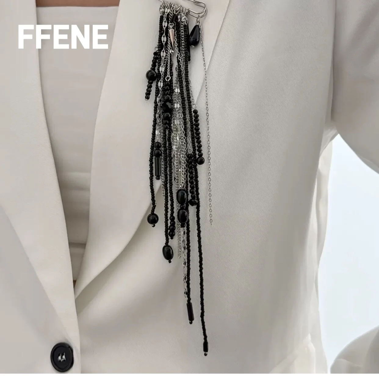 

[Versatile] European and American brooch accessories, fashionable, commuting, multi-functional, fixed brooch