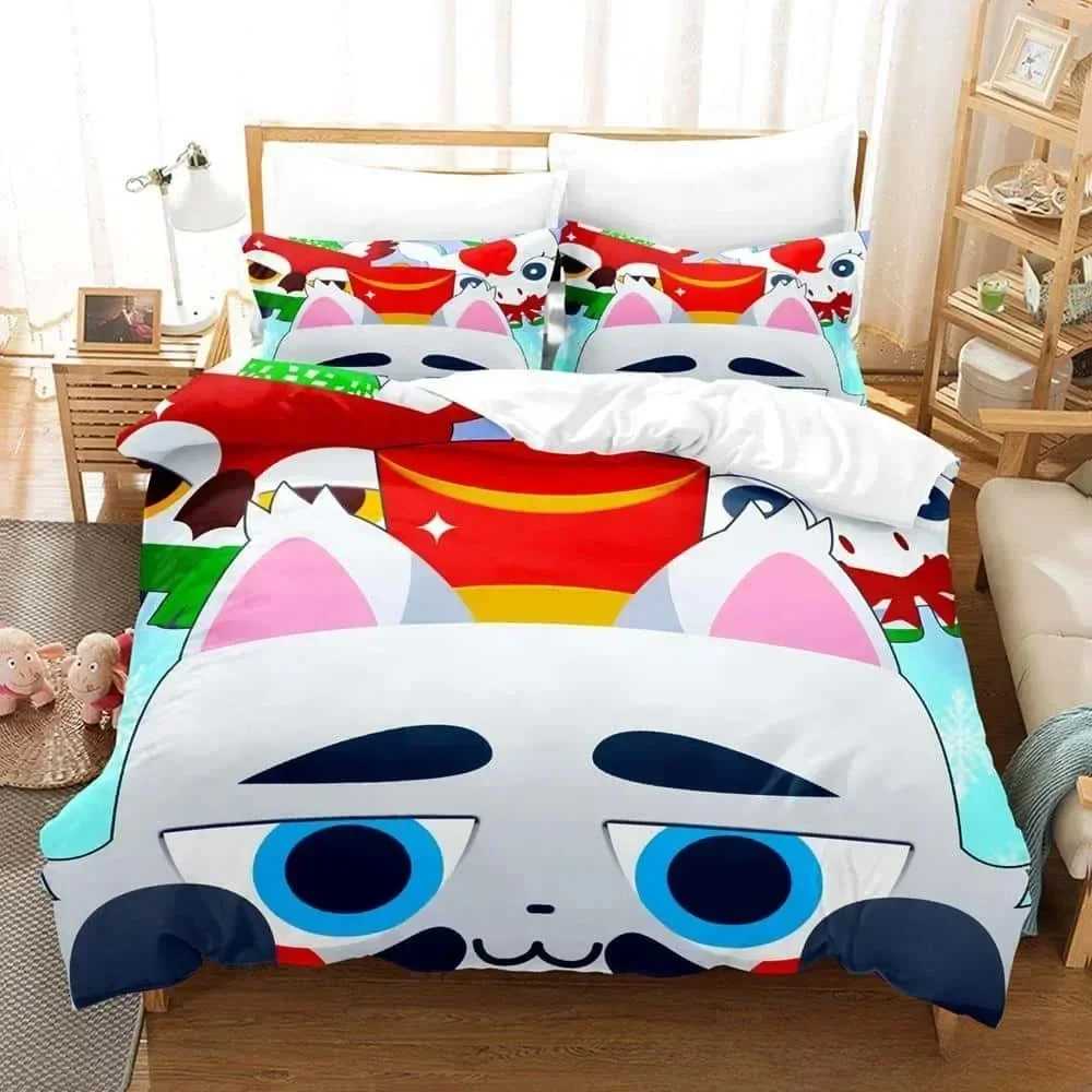 

New 3D Game Pet Simulator X Printed Bed Set Duvet Cover Pillowcase Bedding Set Bed Linen Sheet Quilt Cover Full Queen King Size