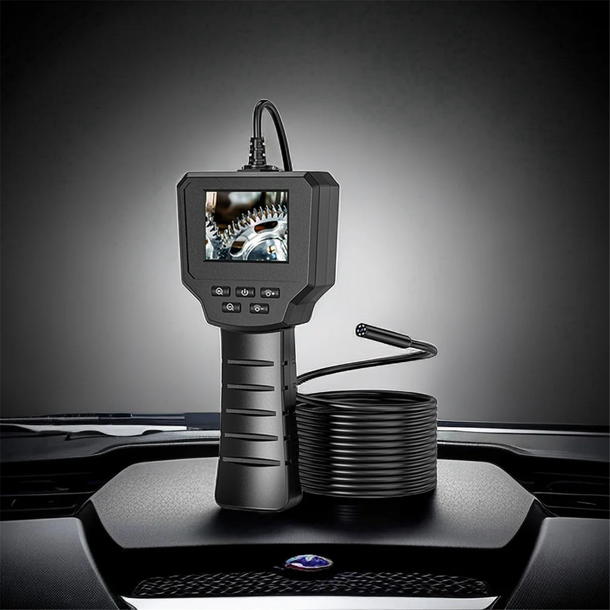 

【Hot&Price】2.4 Inch Endoscope Camera Single Lens Waterproof Underwater Probe for Automotive Repair, Sewer, Pipe Inspection