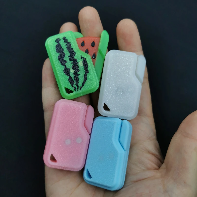 Push Slider Fidget Slider Fidget Toy Adult Magnetic Click Toy Finger Push Coins Decompression Toys