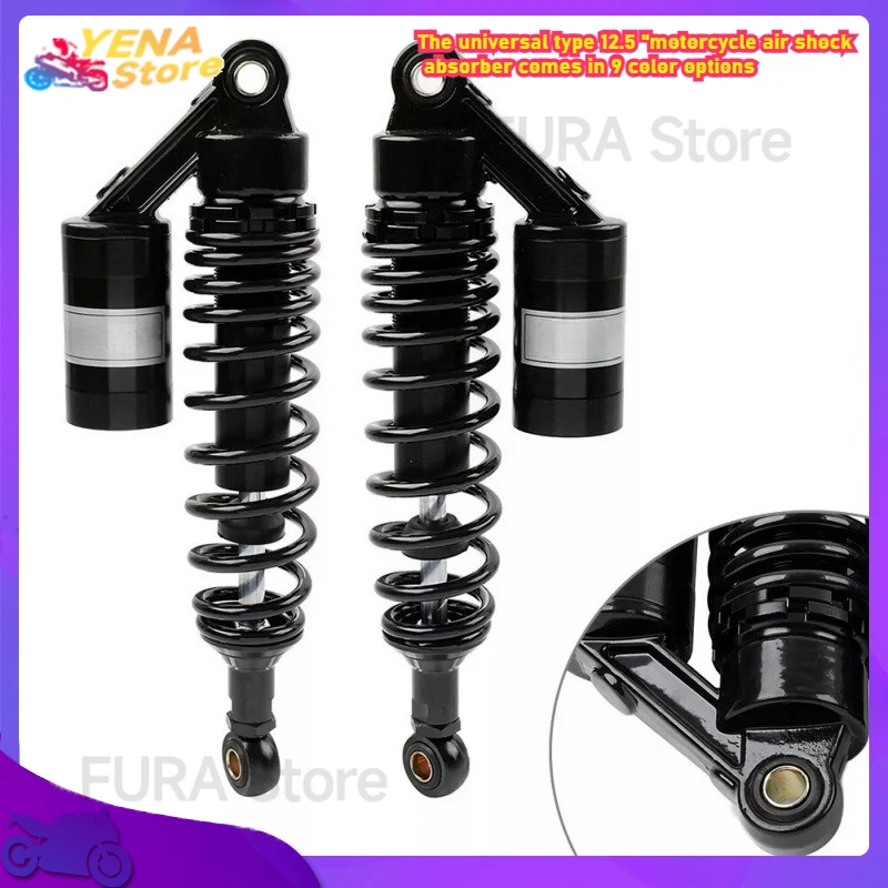 

A universal type of air shock absorber suitable for electric vehicles and motorcycles with a hole spacing of 305mm to 320mm