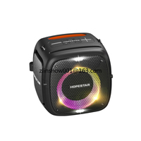 HOPESTAR Party one IPX6 waterproof Bluetooth speaker karaoke portable outdoor speaker with 2 microphones.