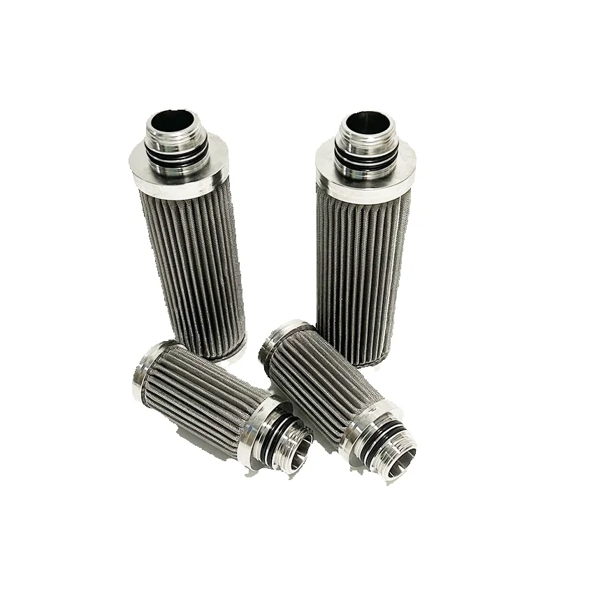 Natural Gas Compressor Filling Station High Pressure Stainless Steel Sintered Folding Filter Element Sf07/25 Sf05/25