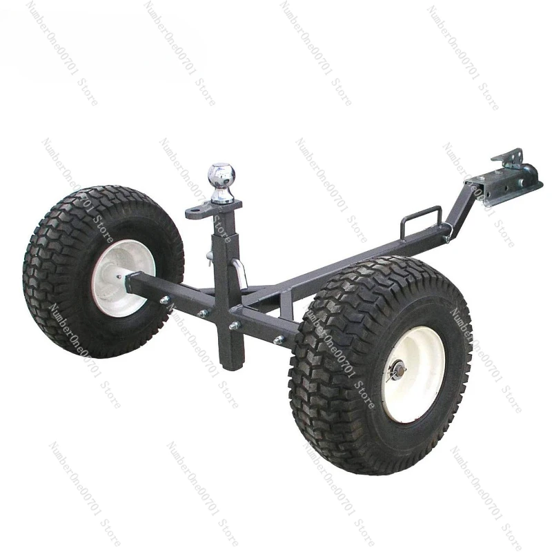 Heavy Duty 2 Wheel Weight Distribution Adjustable Trailer Mobile Dolly 800 lbs Load Capacity for ATV