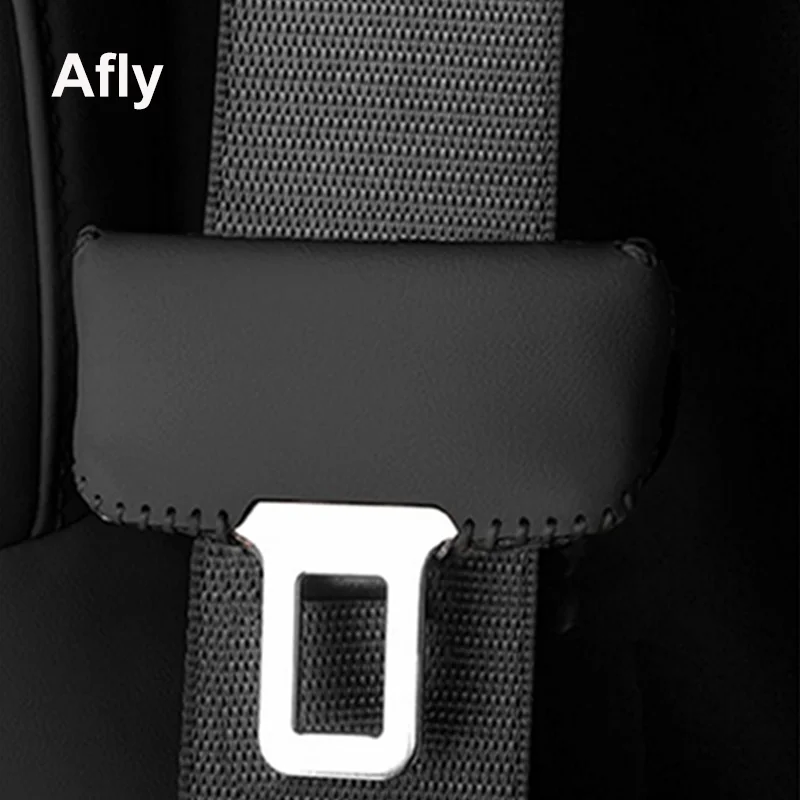 Afly For Leading Ideal LiXiang L7 L8 L9 2022 2023 fibbia per cintura di sicurezza per auto copertura protettiva in pelle accessori anticollisione