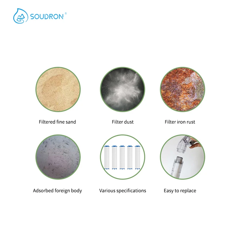 Purifer filtro de torneira universal para cozinha banheiro chuveiro filtro doméstico pp algodão alta densidade