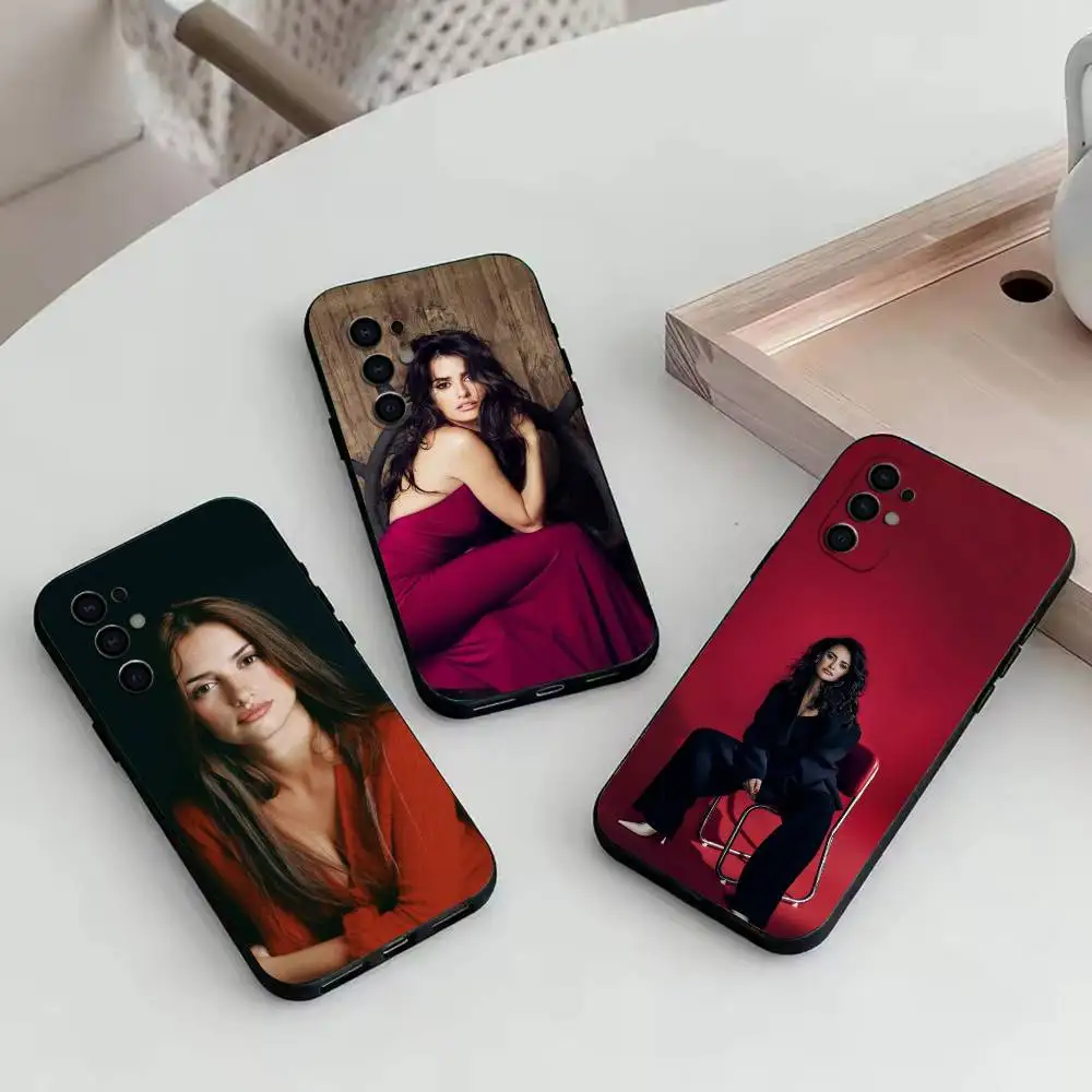 P-Penelope Cruz-A  Phone Case For Samsung S25,S24,S21,S22,S23,S30,Ultra,S20,Plus,Fe,Soft Silicone Black Cover