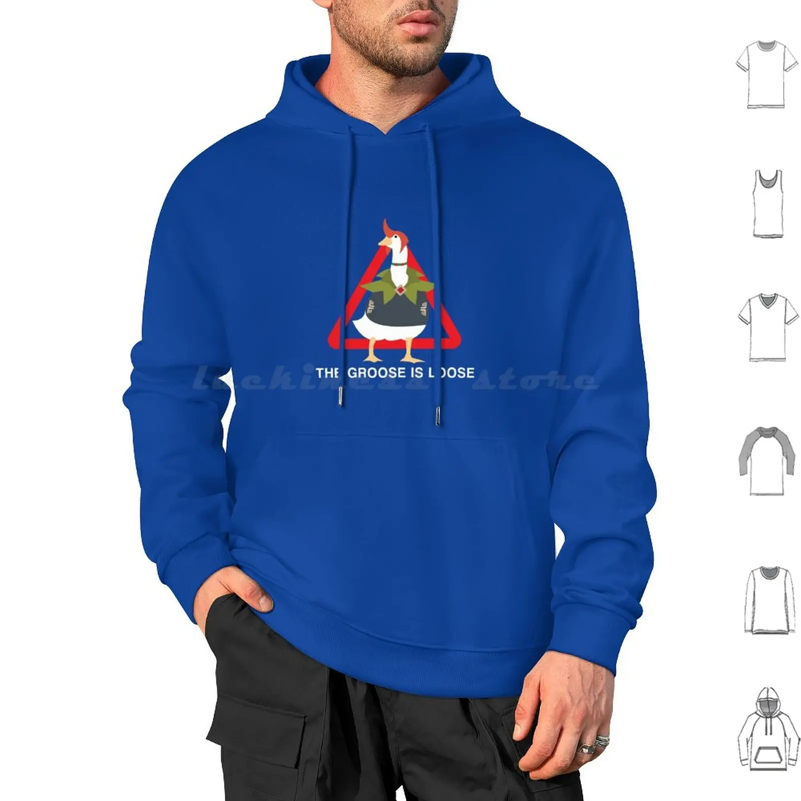 The Groose Is Loose Hoodies Long Sleeve Groose Skywardsword Untitled Game Goose Groosegoose Memes Geese