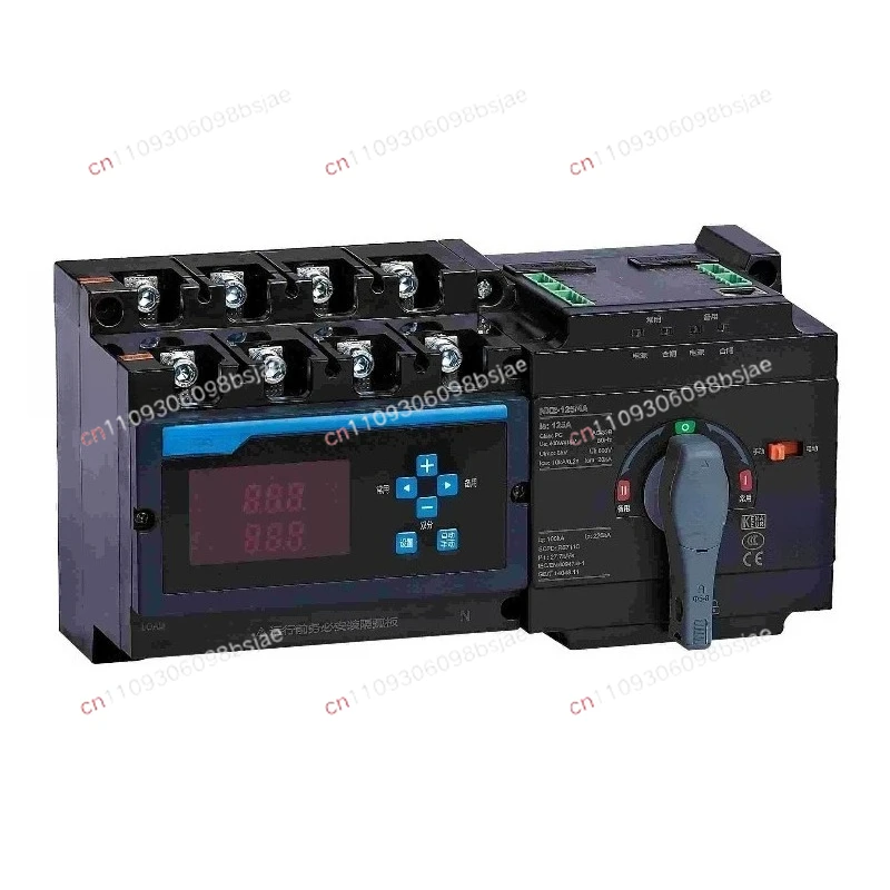 PC grade 4P dual power automatic communication transfer switch NXZ-125/4A three-phase four-wire