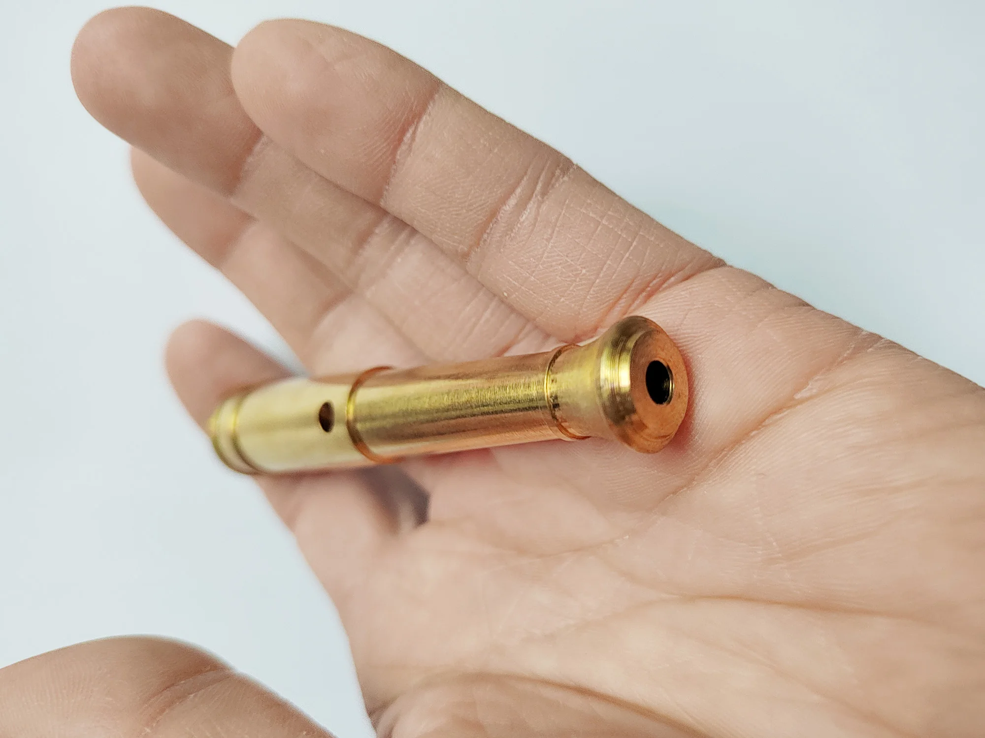 كبيرة الحجم السفينة نموذج الملحقات التصنيع باستخدام الحاسب الآلي النحاس مدافع D10 x 65 مللي متر 2 قطعة #2