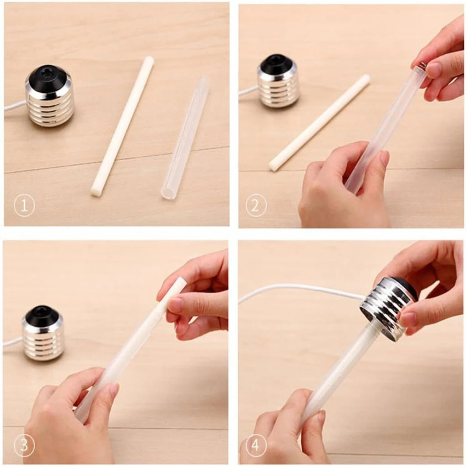 Silver Highpot Декоративный USB-очиститель воздуха Распылитель-увлажнитель - Beatles Home Decor 7-цветный диффузор, стильный и функциональный