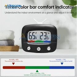 1Pcs New LCD Digital Temperature Baby Room Humidity Meter Home Indoor Electronic Hygrometer Thermometer Weather Station