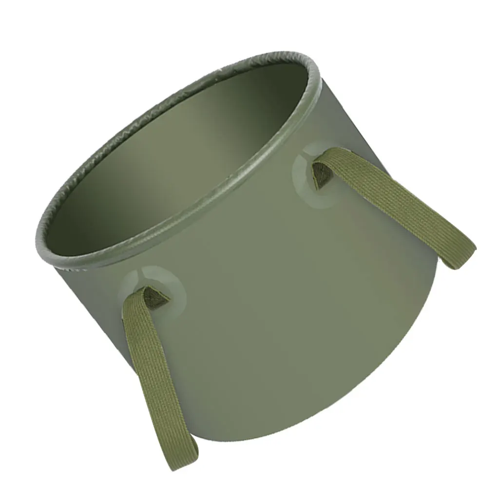 حاوية تخزين بلاستيكية لصيد الأسماك قابلة للطي مع حبل معلق لحوض الخضروات ملحق للنزهات الخارجية