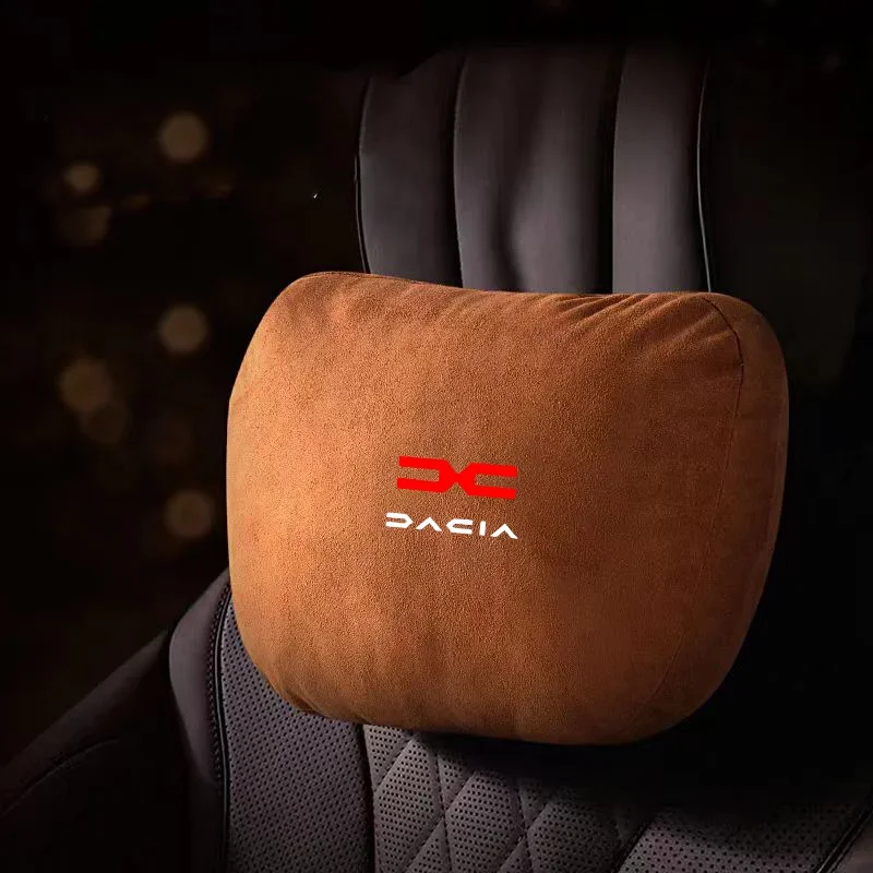 Top Quality Car Headrest Neck Support Seat Soft Neck Pillow for dacia duster spring logan sandero car Accessories