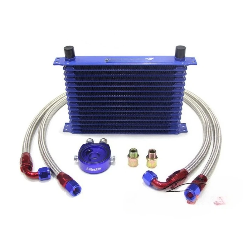 Automotive general oil radiator, modified oil cooler, all-aluminum AN10 general purpose