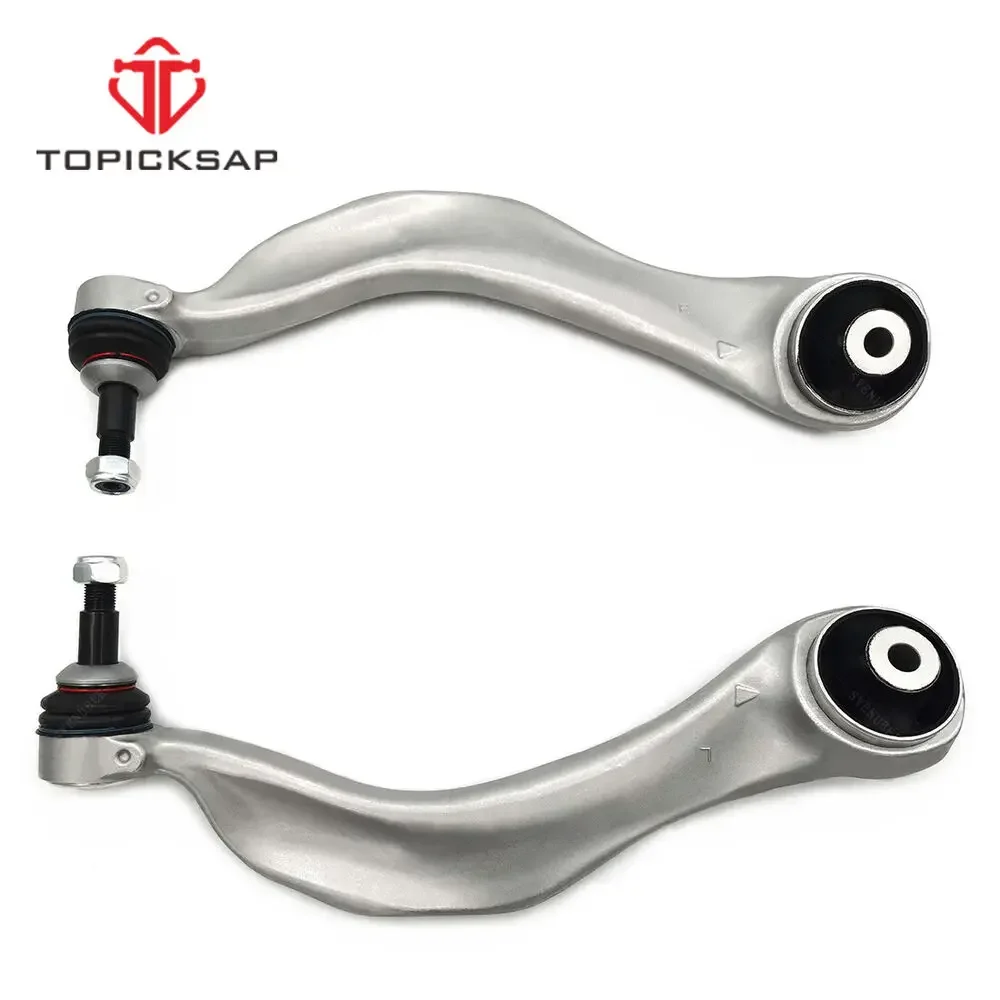 TOPICKSAP 4Pcs Front Control Arm Assembly Kit U-Type for BMW F10 528i 535i 550i 640i F07 GT 2011 - 2014 2015 2016 31126775972