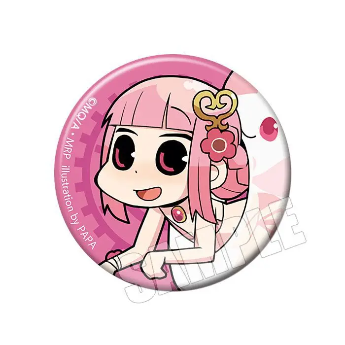 Japan Anime Puella Magi Madoka Magica Figures Kaname Madoka Akemi Homura Cosplay Metal Badge Cute Bag Pins Fans Gift Brooch