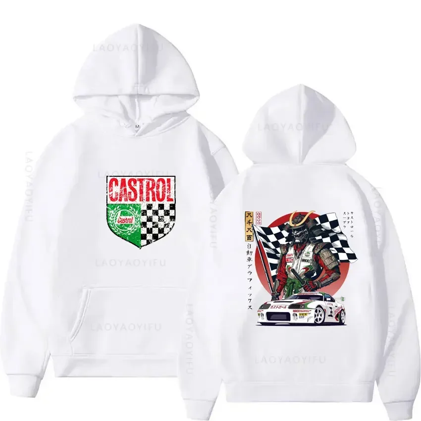 

Castrol TOM'S Supras Racing Car Y2k Hoodie Graphic Sweatshirts Men's Autumn Clothing Hooded Sweatshirt New Hoodies & Essentials
