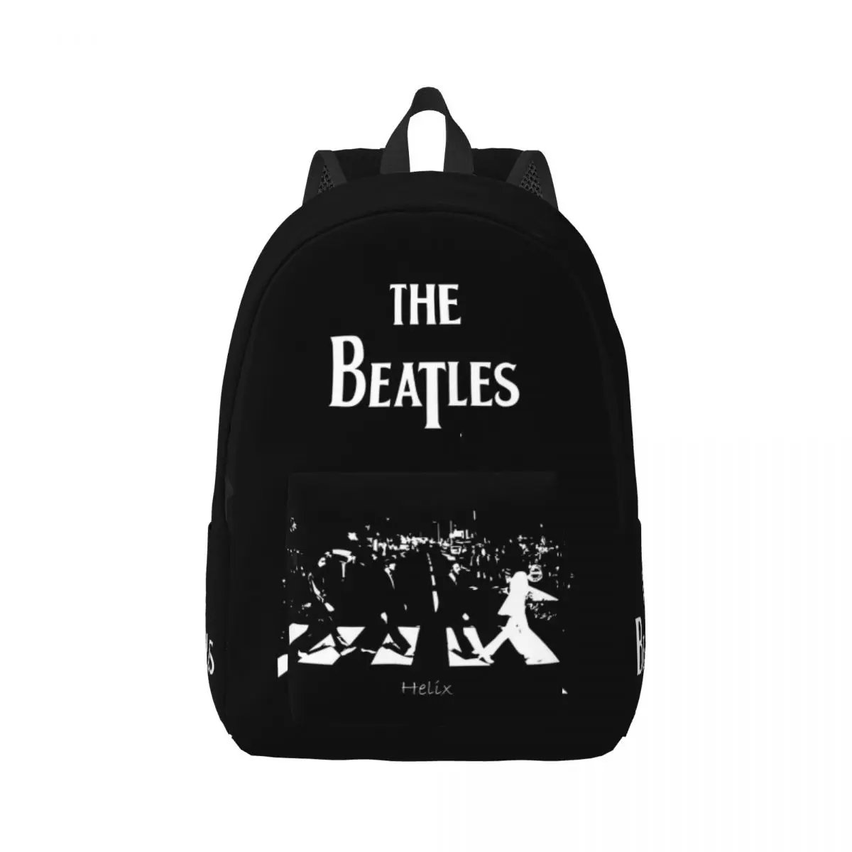 Harajuku The Beatle Memebers Art For Girls Boys Large Capacity Student Backpack Lightweight waterproof Backpack