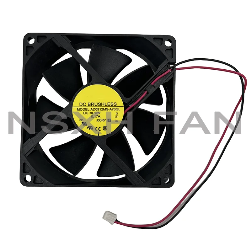 NEW AD0912MS-A70GL 12V 0.17A 9225 9CM Cooling Fan