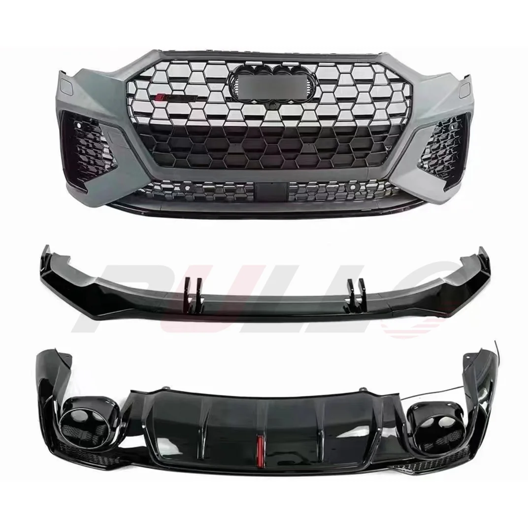 

Body kit For Audi 19-22 Q3 to RSQ3 Model include front bumper with grille front lip rear diffuser with light