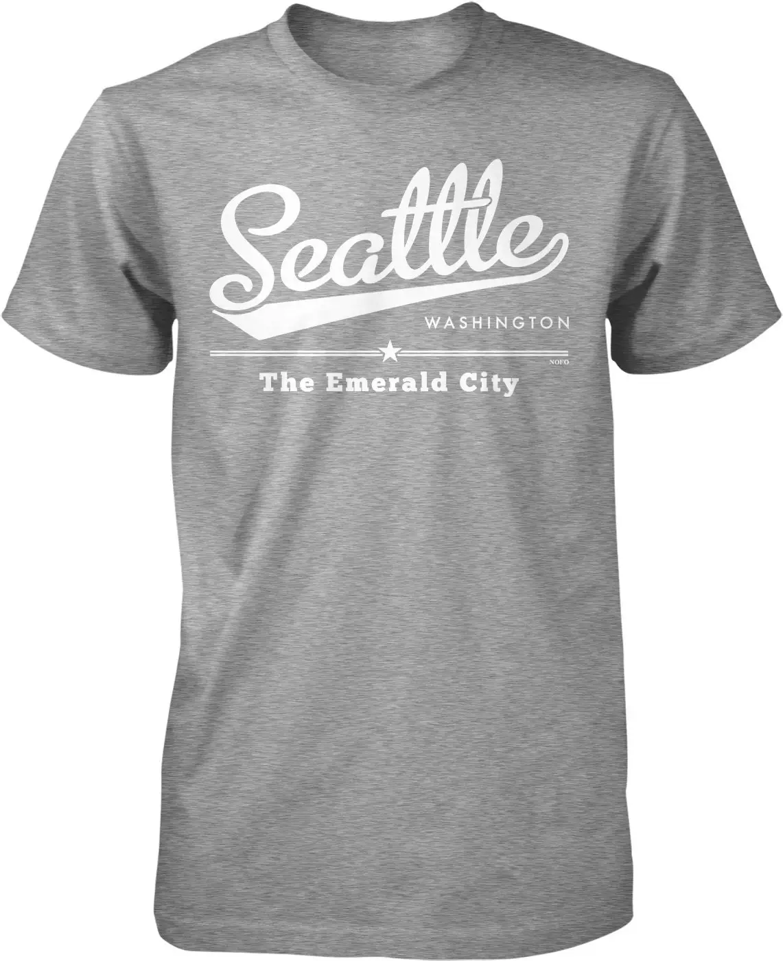 Seattle Washington The Emerald City Men's T shirt NOFO_00882