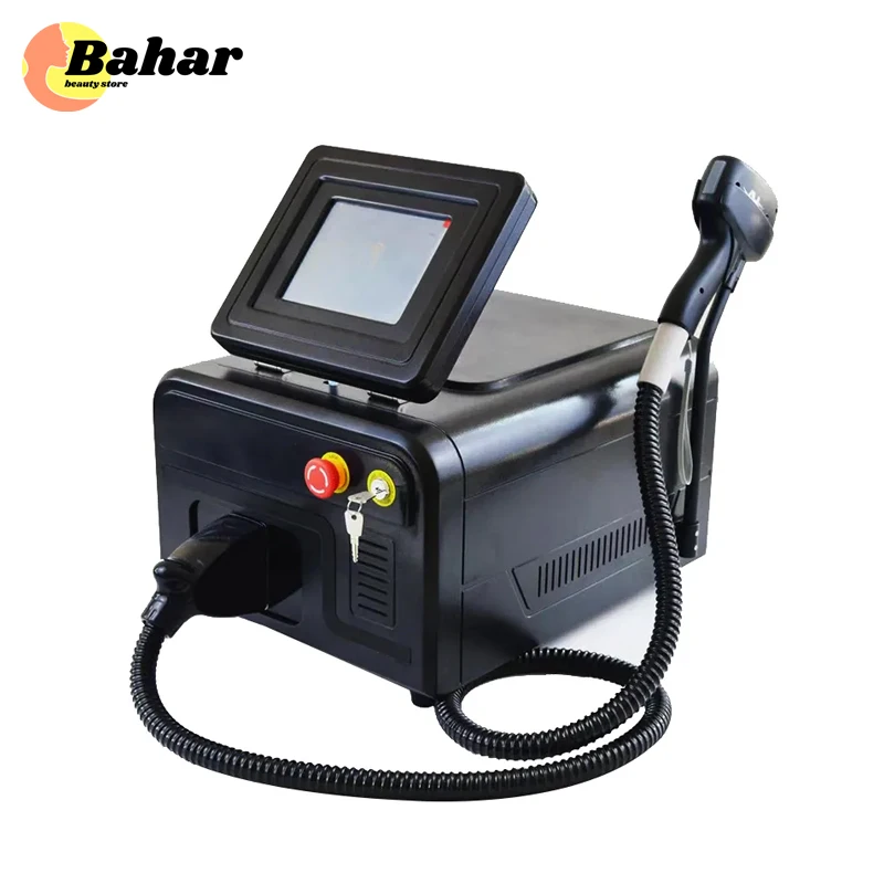 Portable Diode Laser Hair Removal Machine Ice Cooling Depilator 755 808 1064 Professional Beauty Salon Equipment Home Use