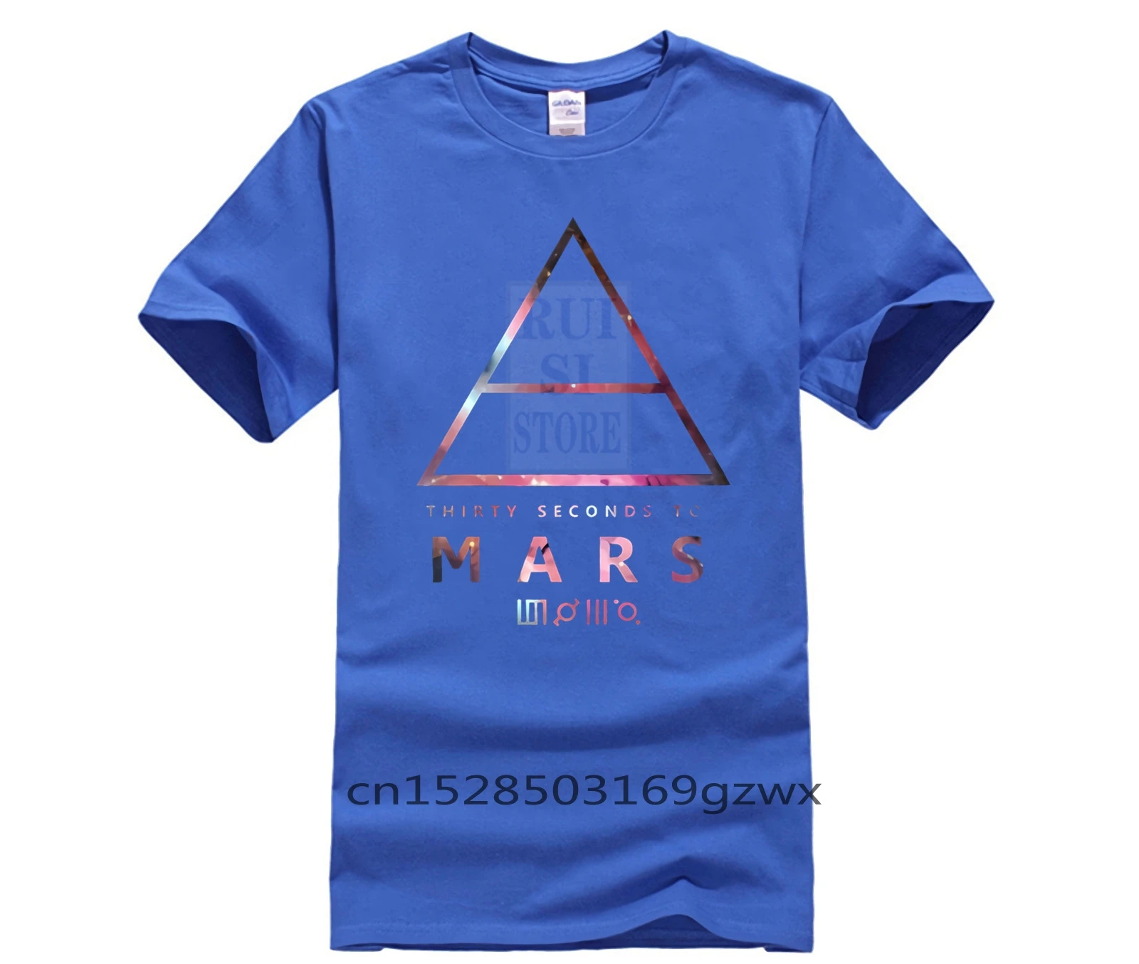 Fashion T Shirt 100% Cotton 30 Seconds To Mars Trendy For Mens 2023 Customize Atee Graphic  fashion T shirt men