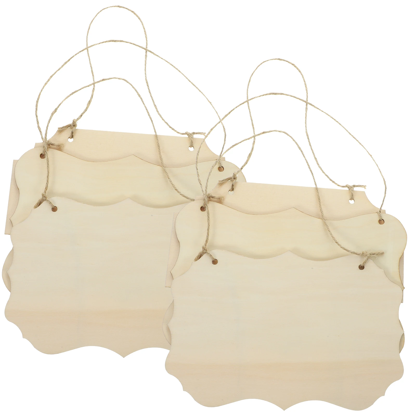 

Blank Wooden Plaques Unfinished Signs For Diy Crafts Hanging Decor Durable Natural Wood Plates Home Wall Door Use