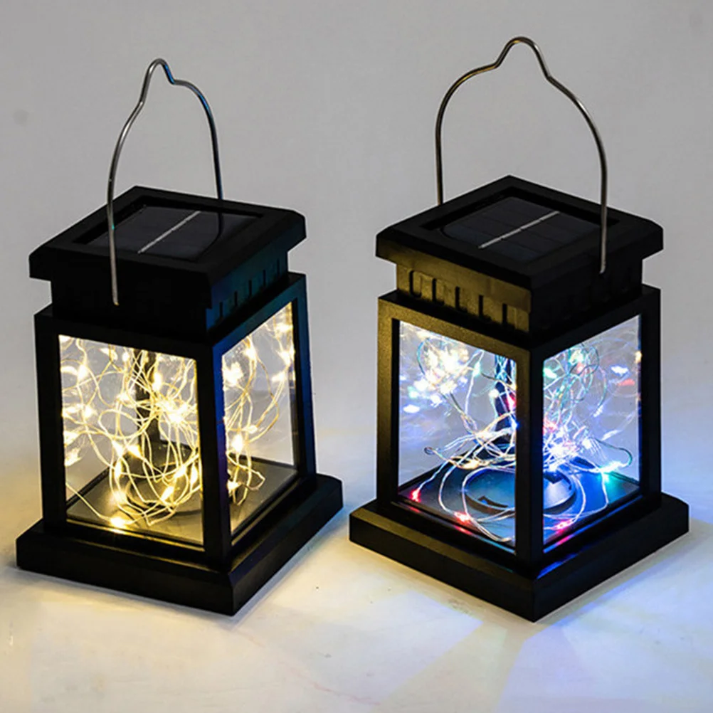 

Solar Lantern Outdoor Hanging Light Garden Courtyard Yard Landscape Decorative Lamp Solar Powered Waterproof Chic Design