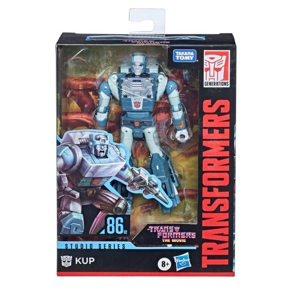 TAKARA TOMY Transformers Toys The Movie Studio Series Deluxe Class 1986 Kup figura de acción de 4,5 pulgadas regalo SS86-02