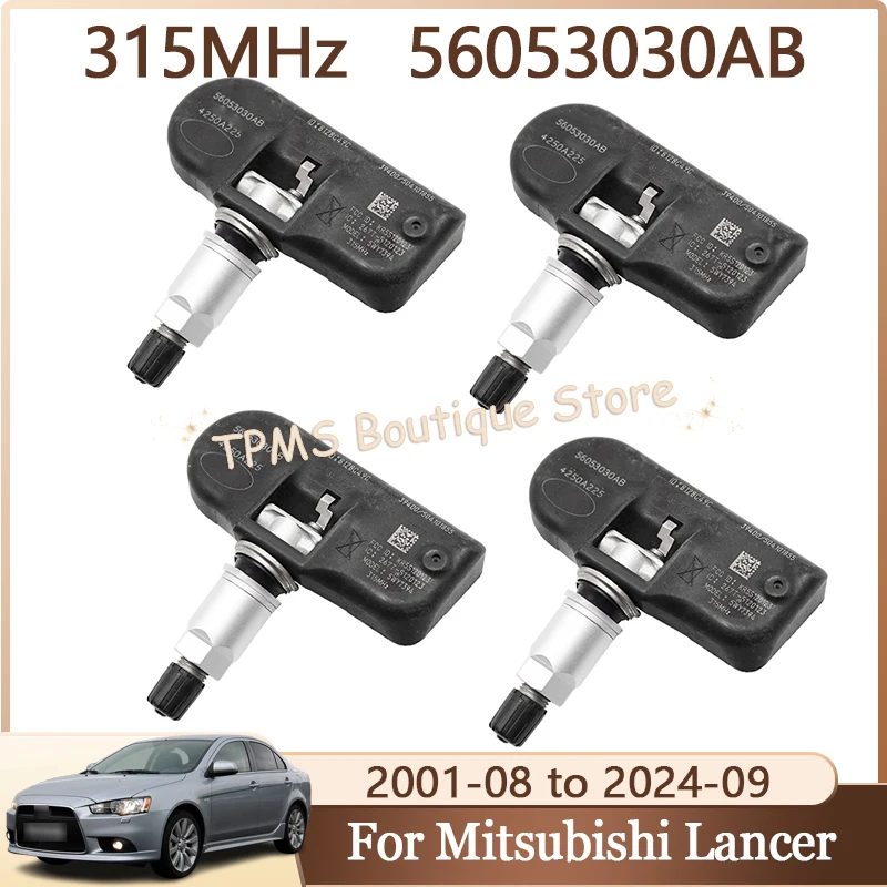 

Для Mitsubishi Lancer Outlander Sport 56053030AB 4 шт. 315 МГц датчик TPMS система контроля давления в шинах автомобильные аксессуары
