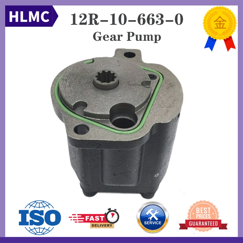 

12R-10-663-0 12R106630 GSP2-BOX SK60-C SY60-8 SY75-8 EH45 E50 CX50B SK50 SH55U Excavator Parts Gear Pump Hydraulic Pump