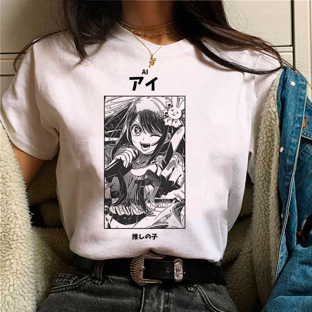 

Oshi No Ko tshirt women manga anime t shirt female manga clothes