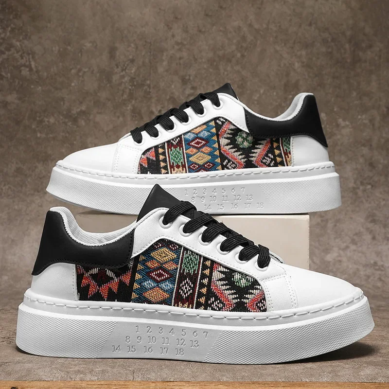 Men Shoes Casual Platform Sneakers Outdoor Leather Tennis Running Sports Hiking Skateboard Luxury Designer Fashion Loafers